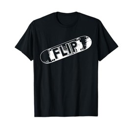 Flip Cool Skateboard Skate Design Skateboarding Skater T-Shirt