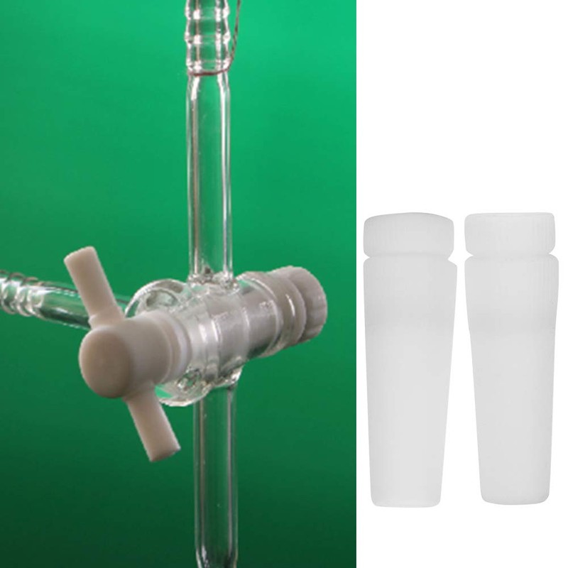 Natudeco 2PCS Ptfe Stopper Plug High Temperature Resistance Teflon Lab
