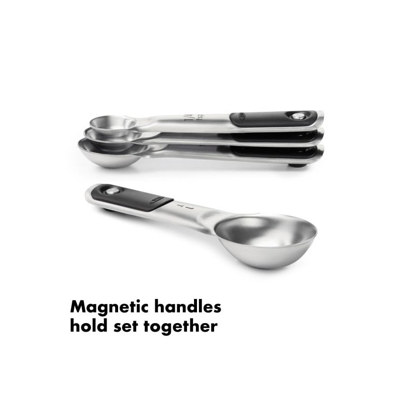 OXO Good Grips 4 Piece Stainless Steel Measuring Spoons with
