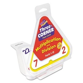 Three-Corner Multiplication and Division Flash Cards