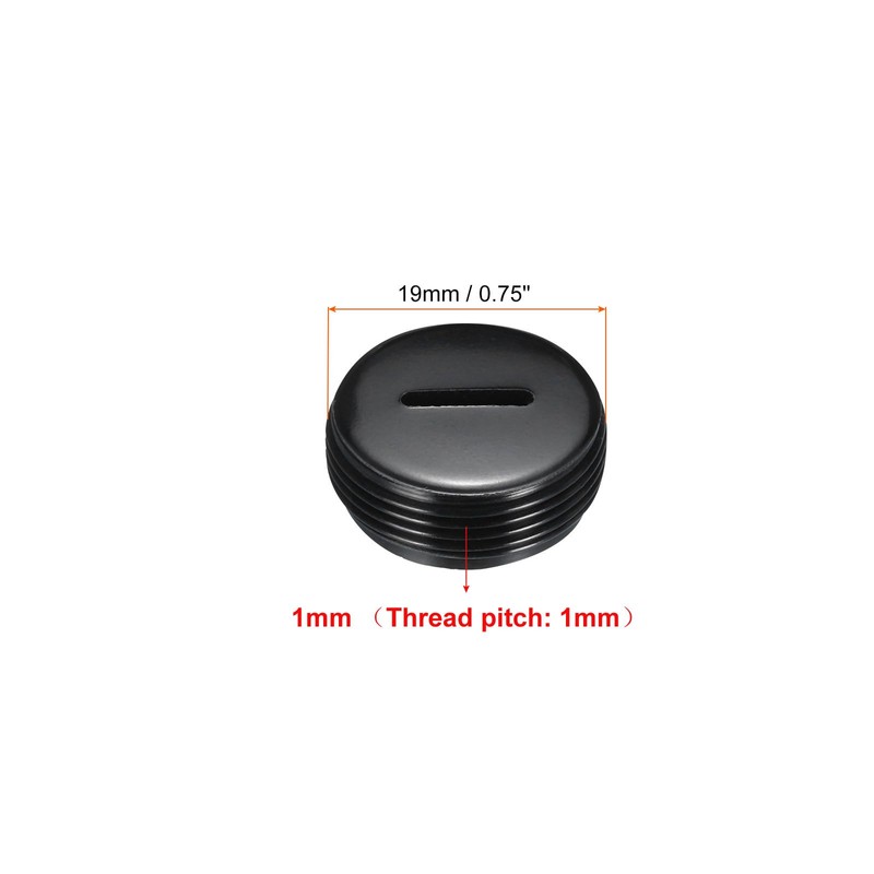 sourcing map Carbon Brush Holder Cap Motor Electric Brush Plastic