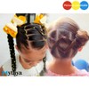 Mythya 1000 Piezas Ligas para Cabello, Niña Goma de Pelo