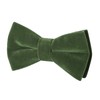 HOULIFE Men's Bow Tie, Adjustable Velvet Bow Tie, Pre-Tied Bow