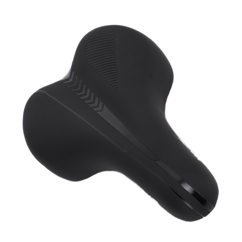 Bike Seat Thicken High Elastic Sponge Comfortable Waterproof Black Bicycle