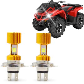 YONQIFON Fog Bulbs for Can-Am Outlander 570 bulb 2018-2022 35W,Both AC/DC,Cool White High/Low Beam, 2 Pack