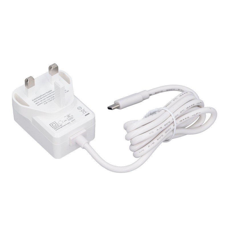 for Pi 5 Power Supply 5.1V 5A 27W PD USB
