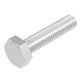 SECCARO 20 x M10 x 45mm Hex Bolt Stainless Steel V2A VA A2 DIN 933/ISO 4017