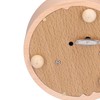 Wooden Music Box Snowflake Decor Wood Grain Texture Beautiful Sound