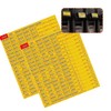 258PCS Circuit Breaker Labels Fuse Box Stickers Electrical Panel Labels