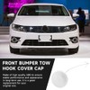 Yollky Front Bumper Tow Hook Cover Cap for Volkswagen Jetta
