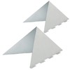 Snow Splitter for Metal Roof(2 piece Set), Snow Diverter for