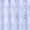 Maple Textiles White Net Curtain in Luxury Cotton Look sold