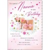 Piccadilly Greetings Traditional Birthday Card Nanna - 9 x 6