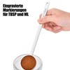 Doosu Long Coffee Spoon, 18/8 Stainless Steel Measuring Spoon with