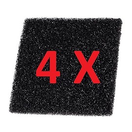 4-Pack Filters for Soldering Smoke Extractor/Solder Fume Absorber Extract Fan, Activated Carbon