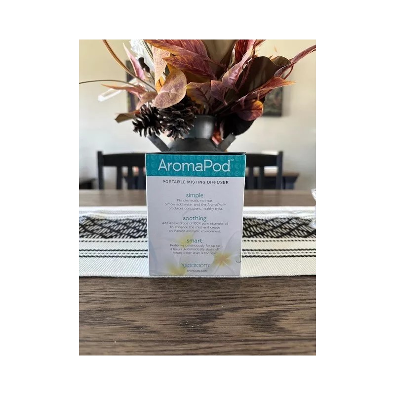 Sparoom Aromapod Misting Diffuser with Auto Safety Shut-Off Feature