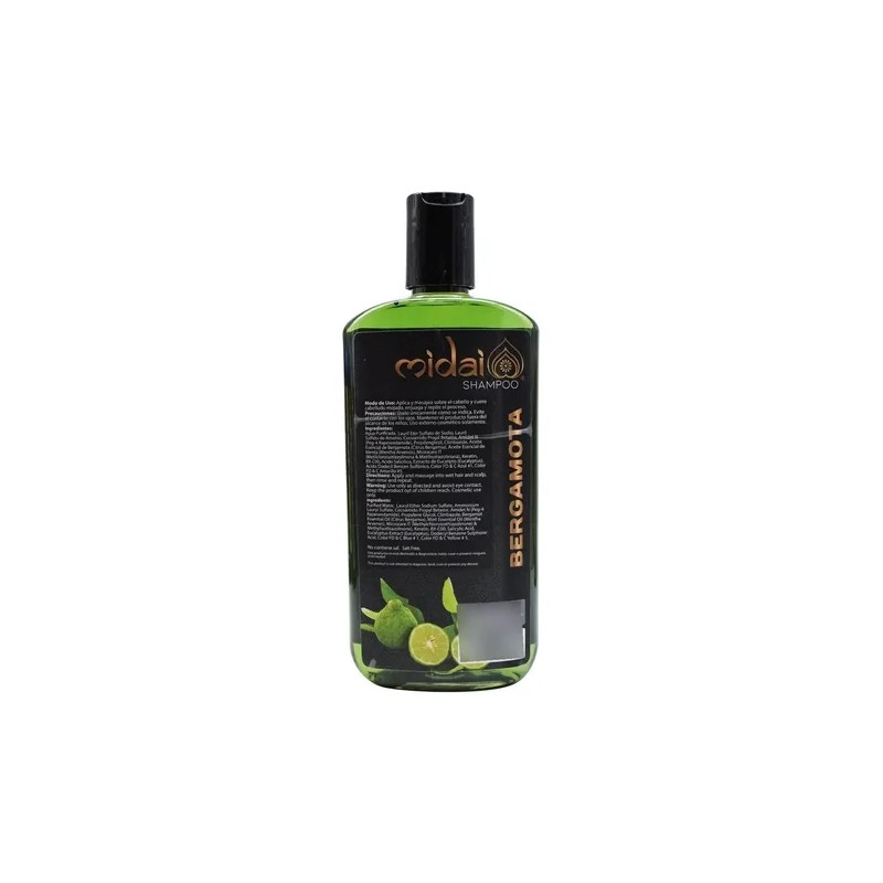 Shampoo Bergamota Y Menta 500 Ml