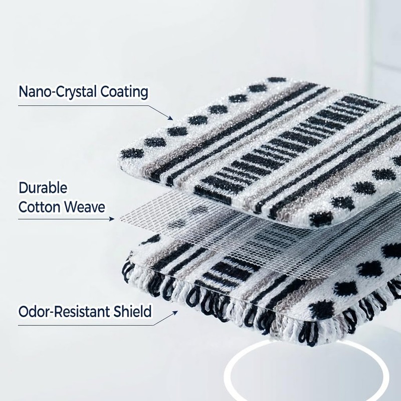 GEN II Dish Washing Scrubbers (5-Pack), Made in Green Kitchen