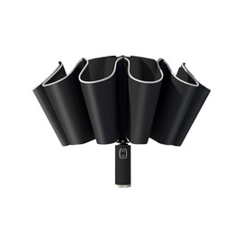 Zleufirty Folding Umbrella, Parasol, For Both Rain and Shine, One-Touch, Automatic Opening/Closing, Folding Umbrella, Large Size, 41.3 inches (105 cm), 8 Ribs, Strong Windproof, UV Protection, 100%