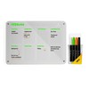 PREVIS Weekly Planner Wipe Clean Acrylic Magnetic for Fridge A4