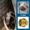 Create idea 2Pcs 1/2" BSP Thread Male Blanking Plug Tube