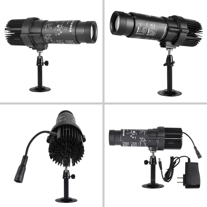 20W LED Static HD Zoom AD Logo Advertise Projector Lamps