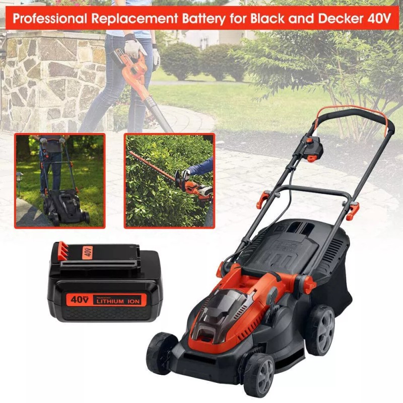 For Craftsman 2x 40V MAX Lithium Battery for Black &