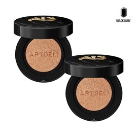 Art Delhi Galvadem Lifting Cover Cushion Black 23 X2  / 아트델리 갈바덤 리프팅 커버 쿠션 블랙 23호 x2