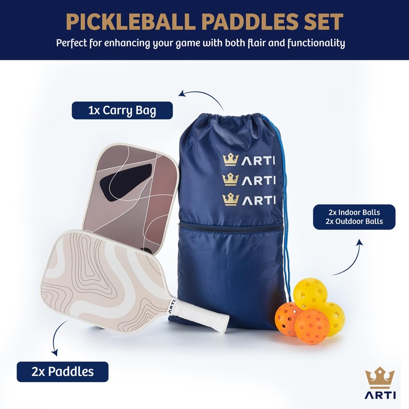 ARTI Sandstorm Pickleball Set