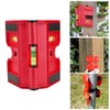 TANCUDER Spirit Level ABS Post Spirit Level Adjustable Angle Spirit