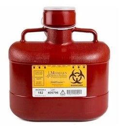 Medegen Sharps Container Red 6.2 Quart #182 (12EACH/CASE)