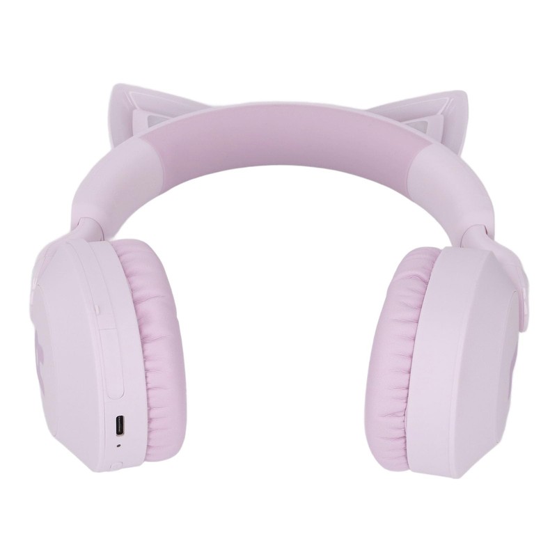 Cat Ear Wireless Headphone with Mic, Volume Control Cat Ear