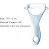 Blue Potato Peeler Comfortable Smooth Potato Vegetable Scraper for Home