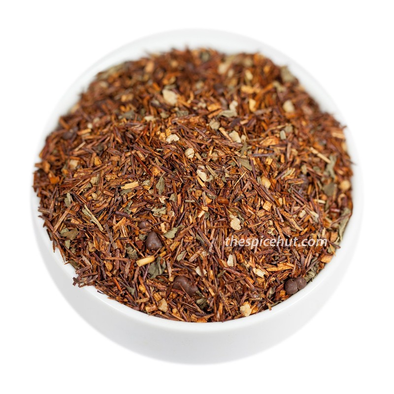Chocolate Mint Rooibos Tea Box, 16 Tea Bags, The First