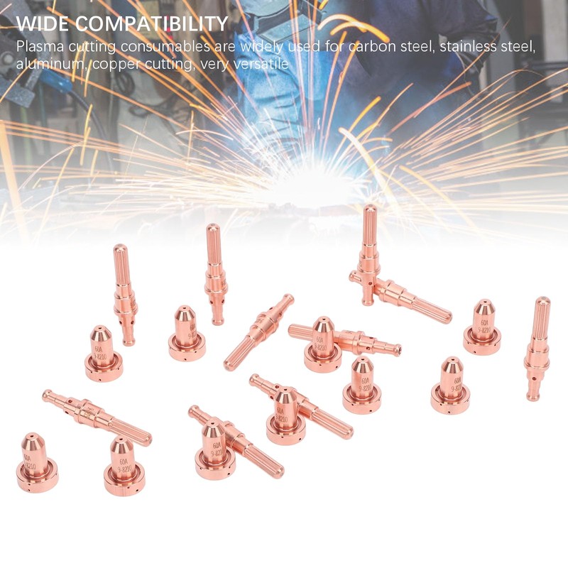 10 Pcs Plasma Cutting Electrode Nozzle Tip for SL60, SL100,