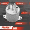 CCNLHZM Automatic Transmission Oil Cooler Compatible with Subaru Outback Legacy