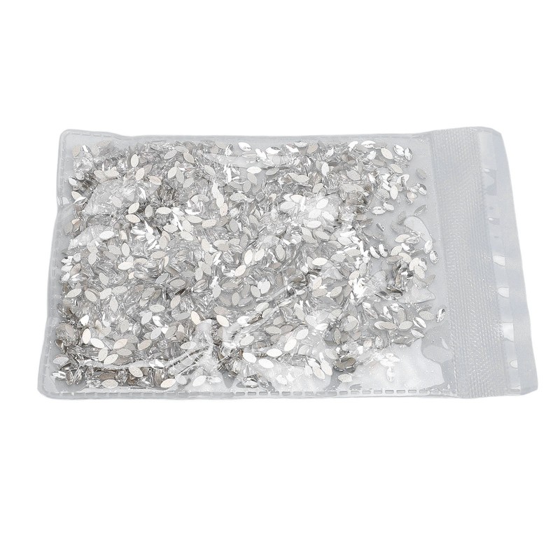Flatback Rhinestones Decorative Sparkling Portable Nail Art Rhinestone for Clothes