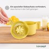 KONZEPT Lemon Squeezer, Orange Squeezer with Container 500 ml -