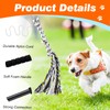 Flirt Pole for Dogs Outdoor Chase Toy Interactive Flirt Pole