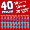 Kool-Aid Jammers Juice Pouches Variety Pack 6 fl. oz., 40