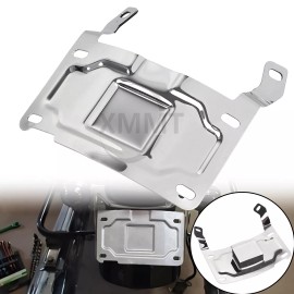 Unbranded License Plate Relocation Mount Chrome For Harley Heritage Softail FLSTC Fat Boy