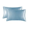 Satin Pillowcase, Similar to Silk Pillow Cases (Blue - 2