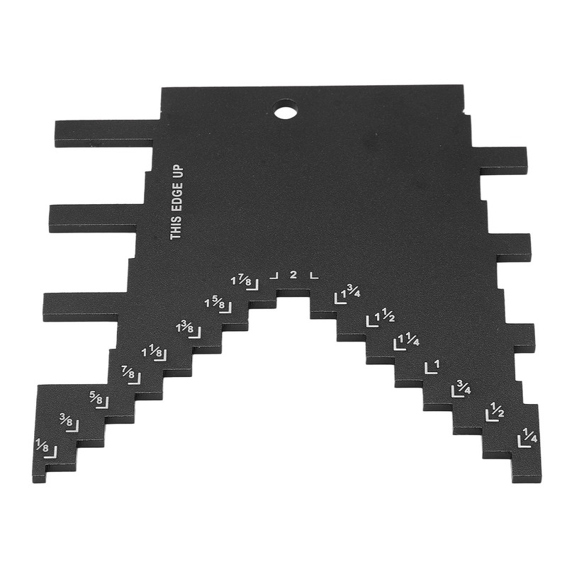 Step Depth Gauge 2 in 1 Aluminum Alloy Accurate Laser