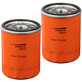 Toolyuan 070185ES Oil Filter for Ge-nerac 8-24KW 760cc 990cc Generator 90mm High Capacity Replace 070185E 70185-2 Pack