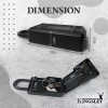 Kingsley Key Lock Box Large Capacity Key Storage Box Resettable