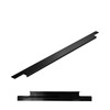 Gedotec Designer Furniture Handle Kitchen Handle Strip Black Matt –