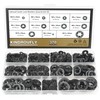 370 Pieces Internal Tooth Star Lock Washers, Kindroufly 9 Sizes