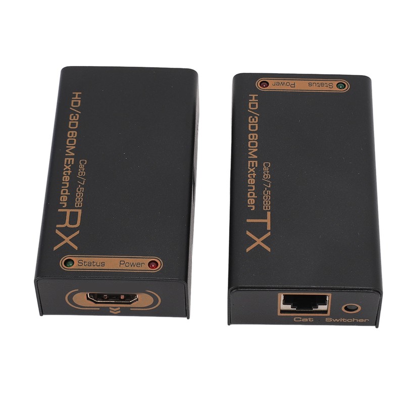 HD Multimedia Interface Extender By Single Cat 6/7‑5688 DC 5V