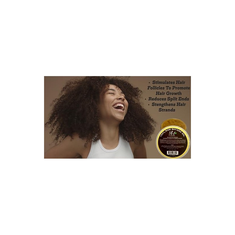 RA COSMETICS 100% Natural Batana Hair Oil 2 oz