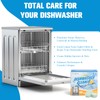 OOOFLOWER 6-Pack Dishwasher Detergent and Deodorizer Tablets, Deep Clean Formula,